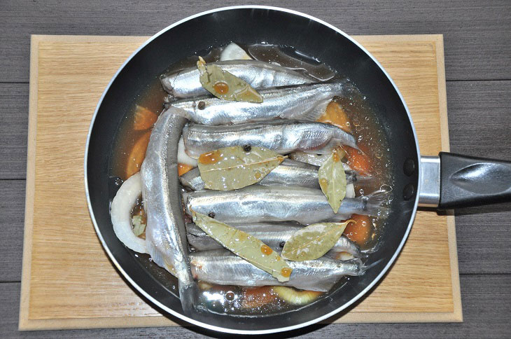 Capelin shkara - an interesting dish of the Black Sea cuisine