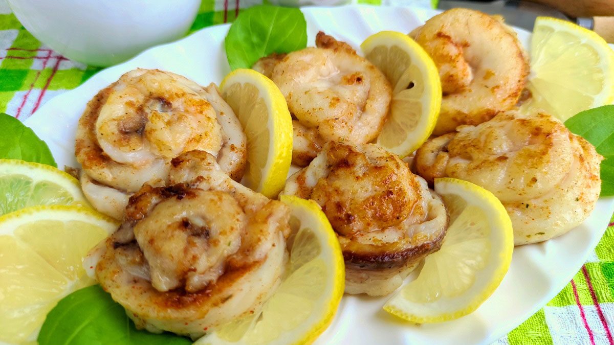 Fish medallions – a festive and tasty dish