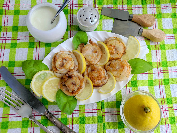 Fish medallions - a festive and tasty dish