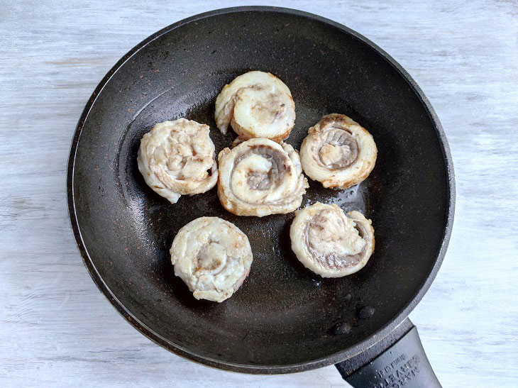 Fish medallions - a festive and tasty dish