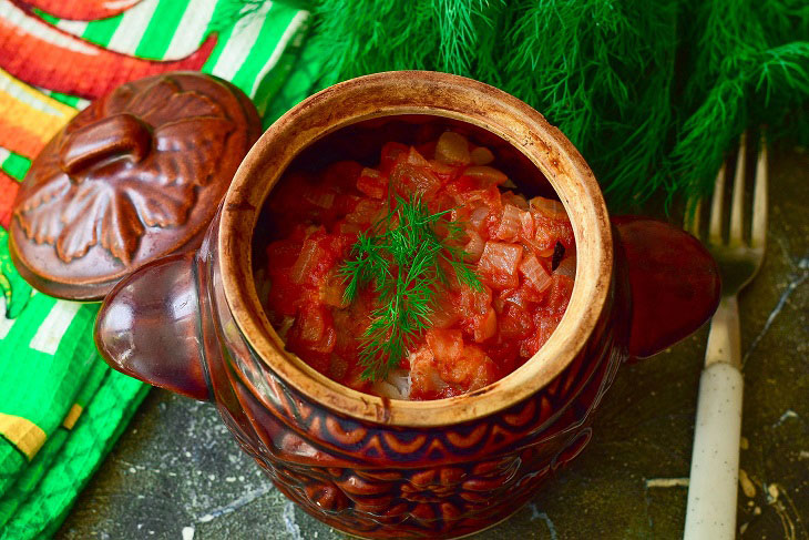 Roast fish in Transcarpathian style - juicy and tasty