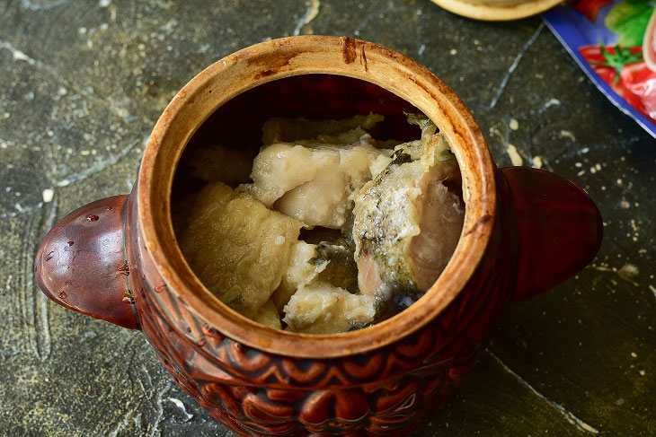 Roast fish in Transcarpathian style - juicy and tasty