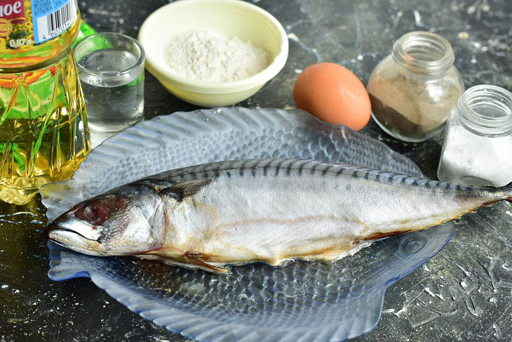 Fish in batter on mineral water - it turns out juicy and tender