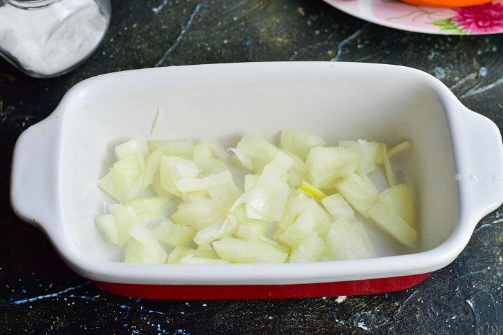 Lakomka fish in the oven for the New Year - a beautiful and tasty dish