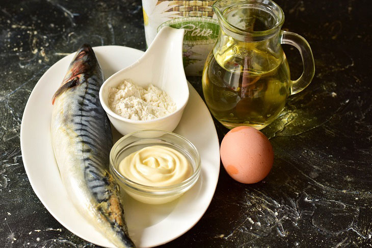 Mackerel "Goldfish" in a pan - a spectacular and tasty dish