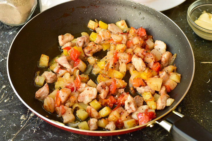 Ojakuri with pork - a delicious and original dish