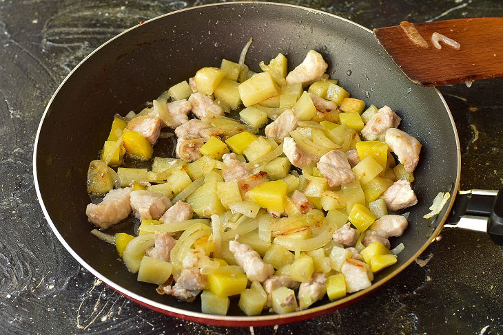 Ojakuri with pork - a delicious and original dish