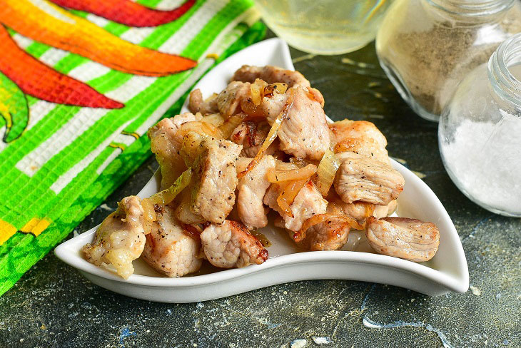 Juicy pork in a man's way - a tender and satisfying dish