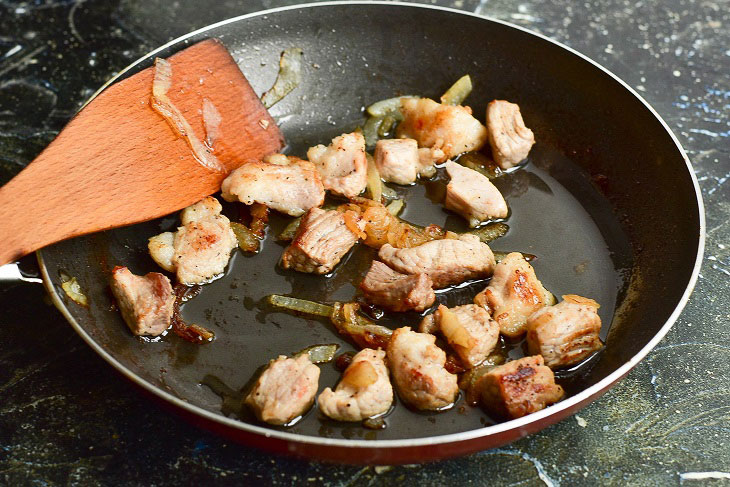 Juicy pork in a man's way - a tender and satisfying dish