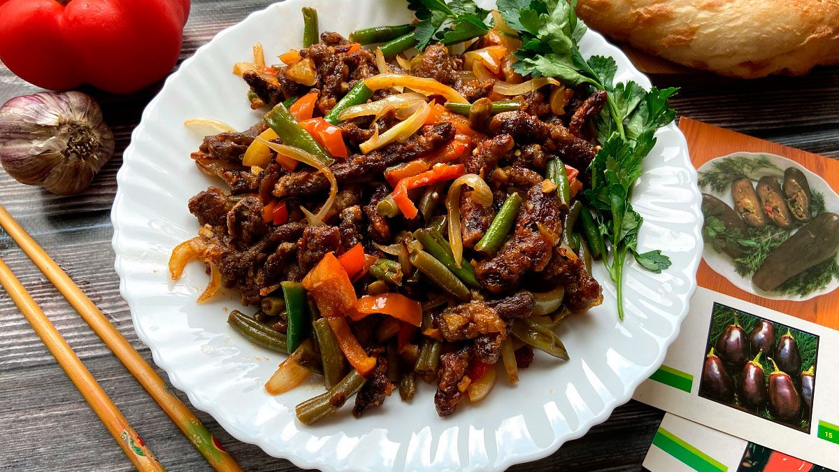 Chinese beef with vegetables – juicy, soft and savory