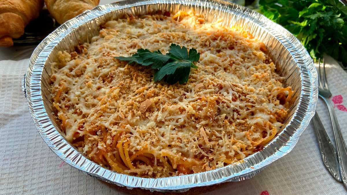 Bolognese spaghetti pie – tasty, satisfying and original