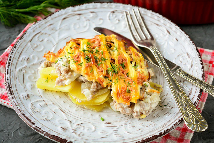 Minced meat in French - a hearty and aromatic dish