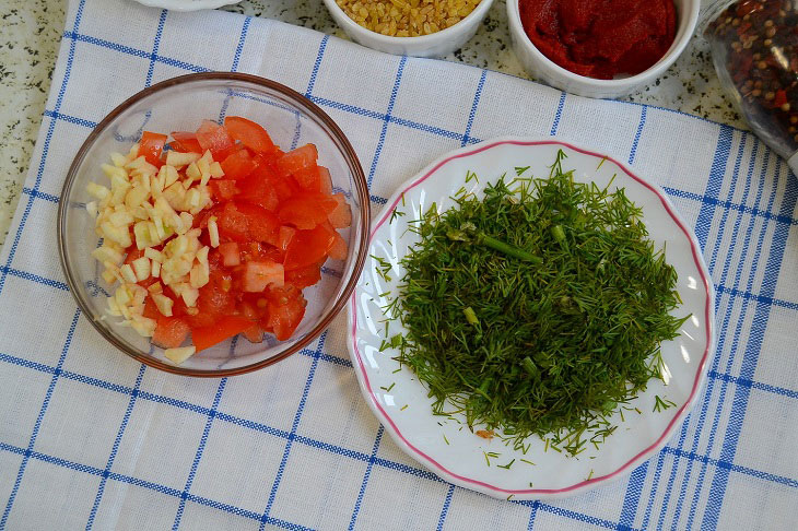 Turkish cabbage rolls - juicy, tasty and fragrant