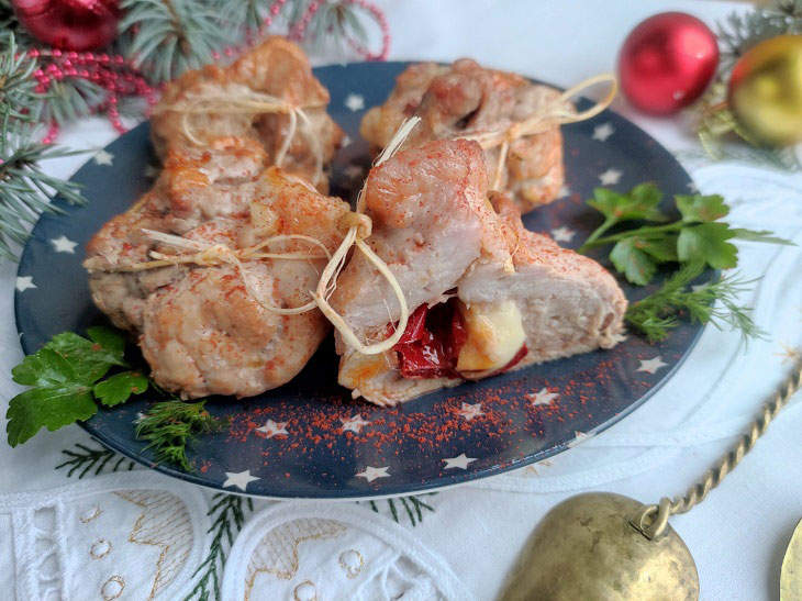 Meat bags of Santa Claus - original, festive and tasty
