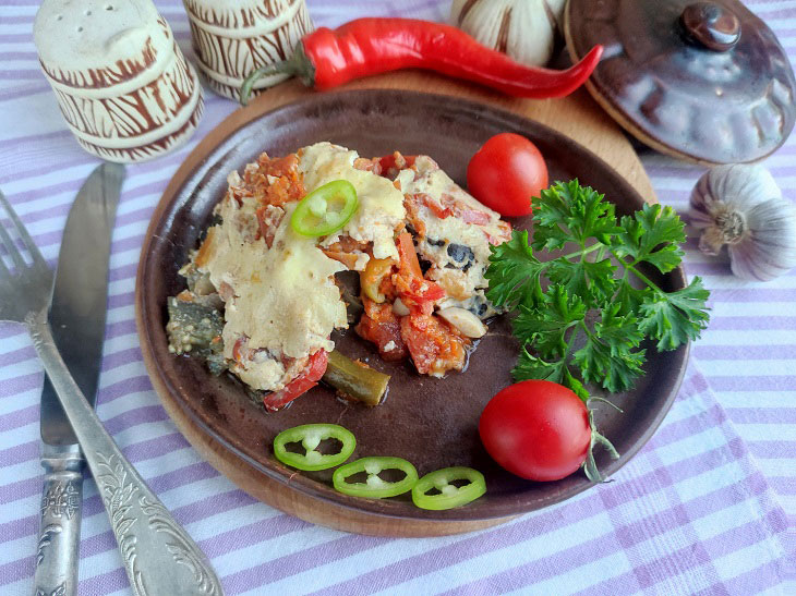 Guvech in Moldavian style - an excellent meat dish
