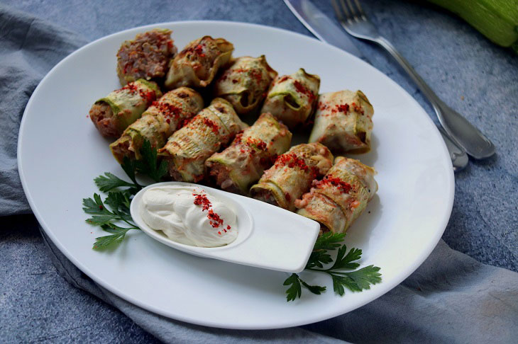 Stuffed cabbage rolls with minced meat - an original and tasty dish