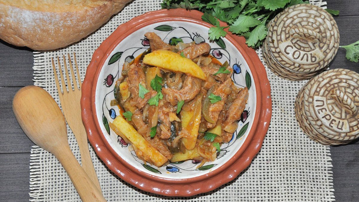Azu in Tatar – an original and hearty dish