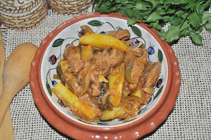 Azu in Tatar - an original and hearty dish