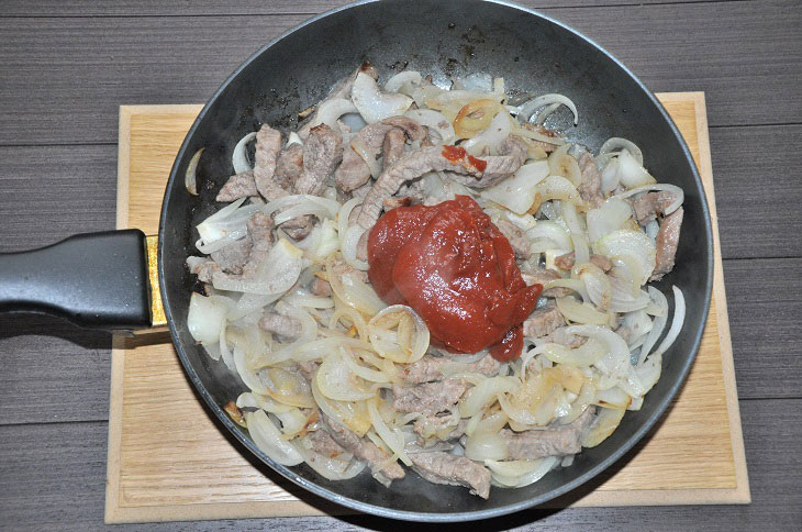 Azu in Tatar - an original and hearty dish