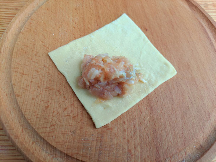 Cabbage rolls in dough - an unusual Uzbek dish