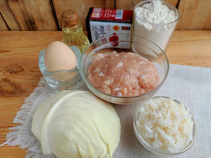 Cabbage rolls in dough - an unusual Uzbek dish