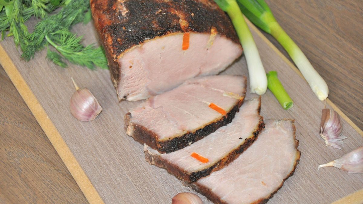 Homemade boiled pork – soft, fragrant and tasty