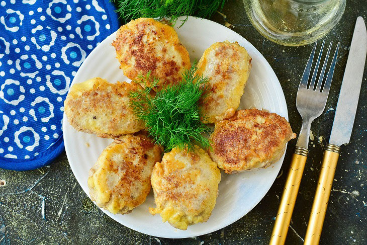 Moldavian schnitzel - juicy and tasty dish