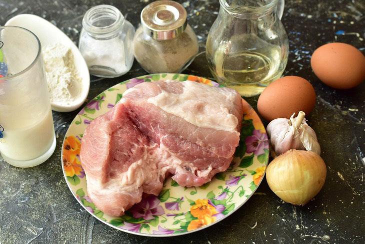 Moldavian schnitzel - juicy and tasty dish