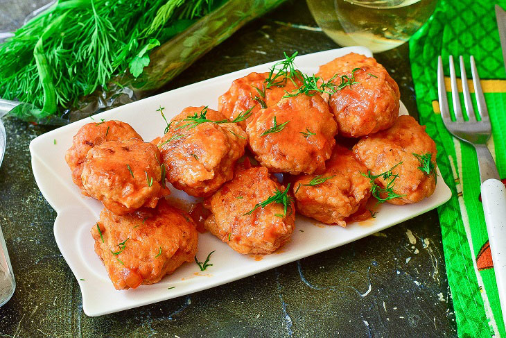 Moldavian meatballs - juicy and appetizing