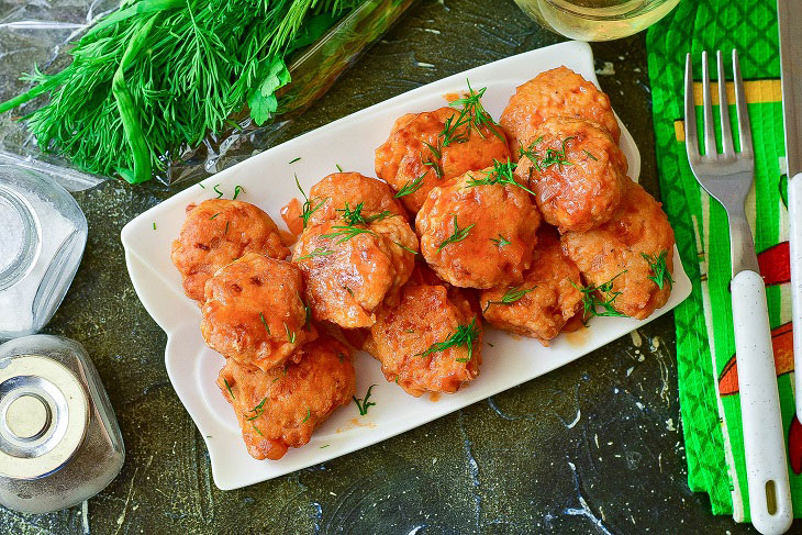 Moldavian meatballs - juicy and appetizing