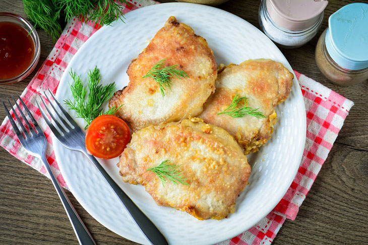 Swiss chops - juicy, soft and savory