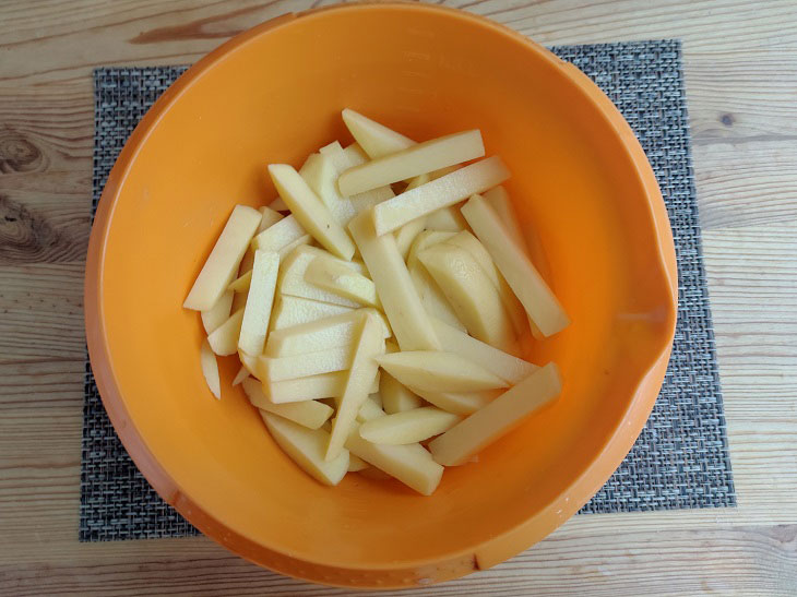 French fries without oil - a healthy recipe for your favorite dish