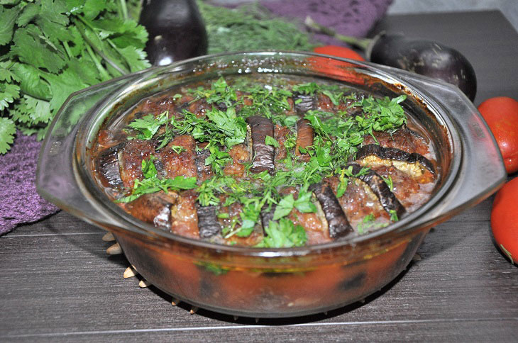 Casserole "Jean-eggplant" - a simple and tasty dish for dinner