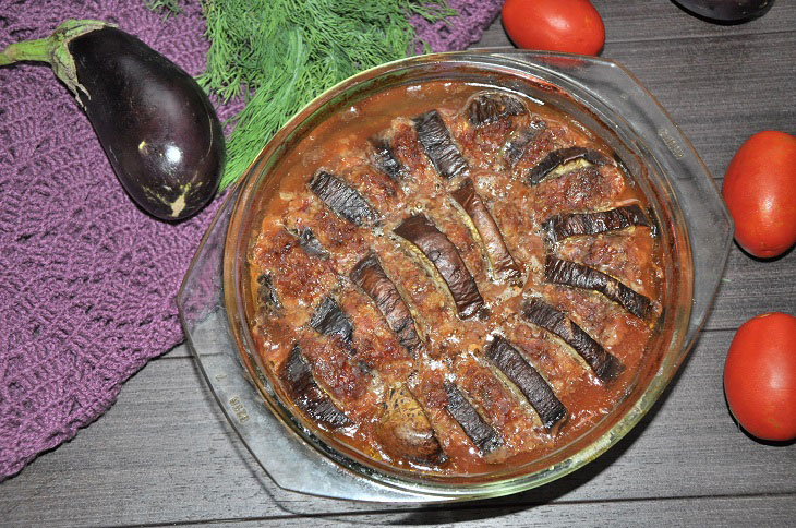 Casserole "Jean-eggplant" - a simple and tasty dish for dinner