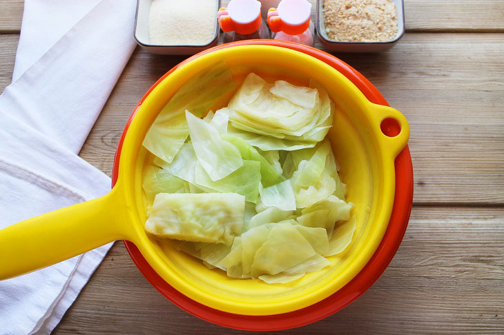 Cabbage cutlets without eggs - a simple and tasty recipe