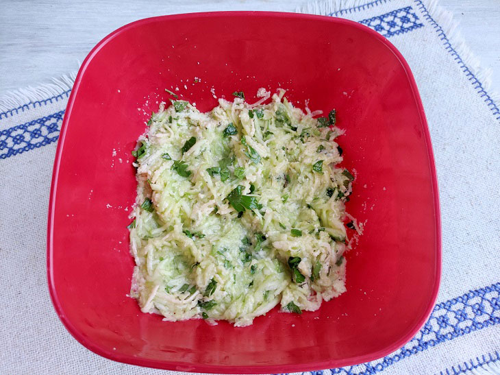 Zucchini Casserole with Tomatoes - the perfect diet lunch