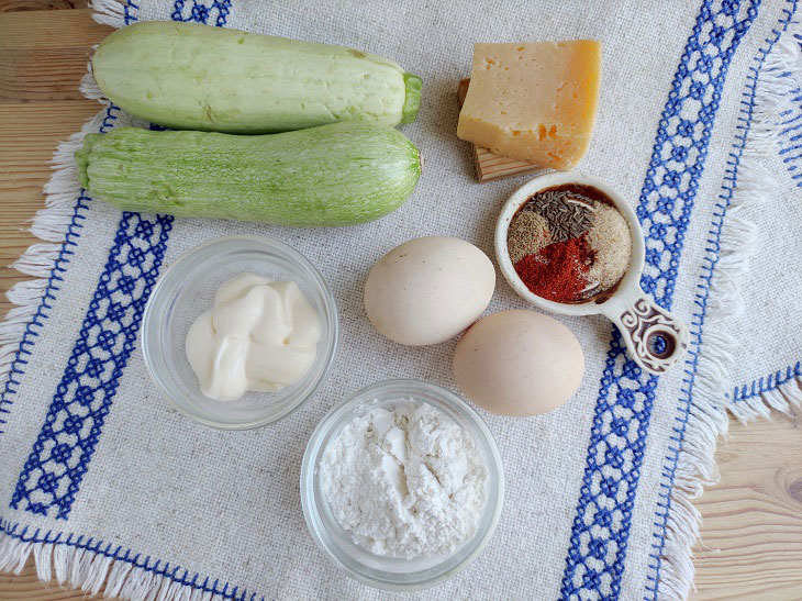 Zucchini soufflé in the oven - a delicate and airy dish