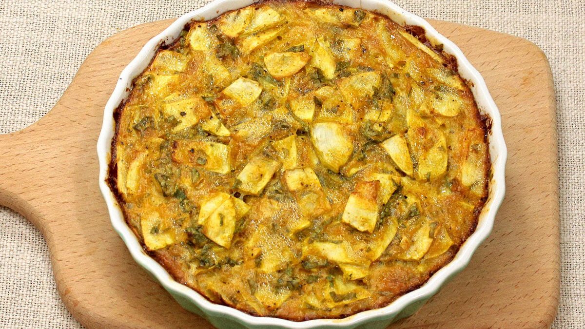 Zucchini pie-casserole – an interesting summer recipe