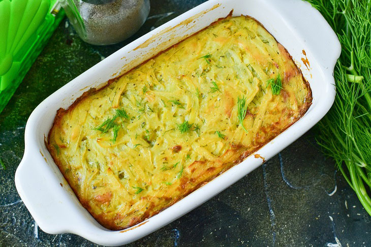 Shredded Potato Casserole - Festive and Delicious