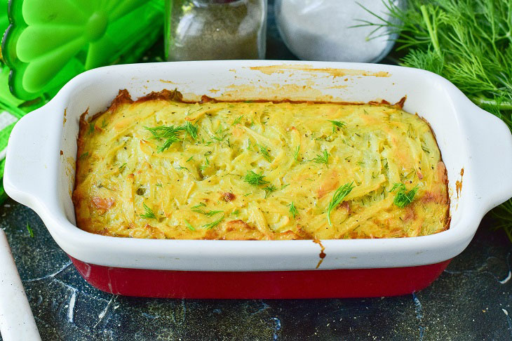 Shredded Potato Casserole - Festive and Delicious