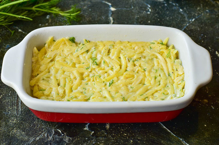 Shredded Potato Casserole - Festive and Delicious