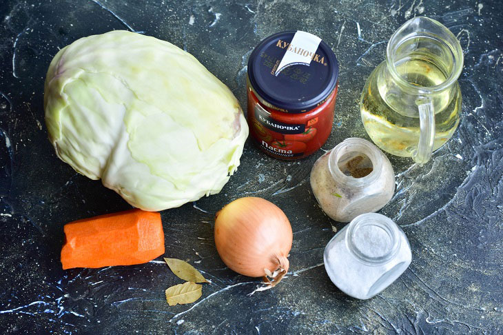 Stewed cabbage "Like in the dining room" - easy to prepare and very tasty