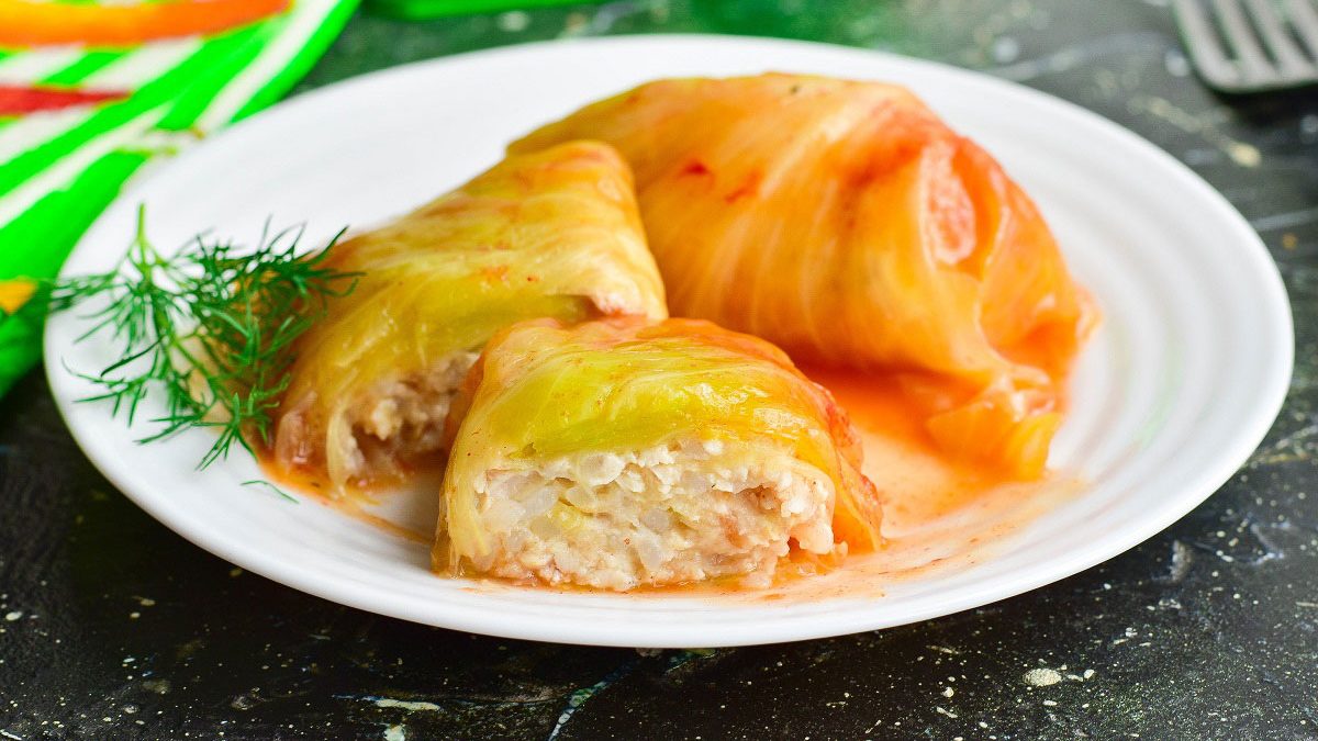 Cabbage rolls in Polish – juicy and appetizing