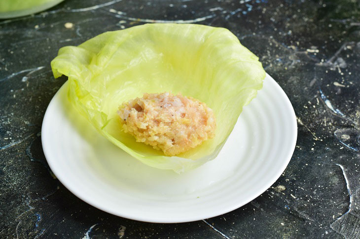 Cabbage rolls in Polish - juicy and appetizing