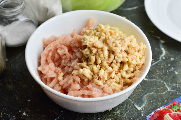 Cabbage rolls in Polish - juicy and appetizing