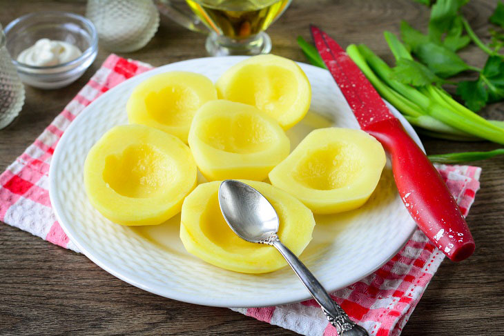 Potato boats with minced meat - a tasty and satisfying dish