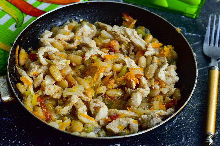 Mexican chicken ragout - simple, tasty and healthy