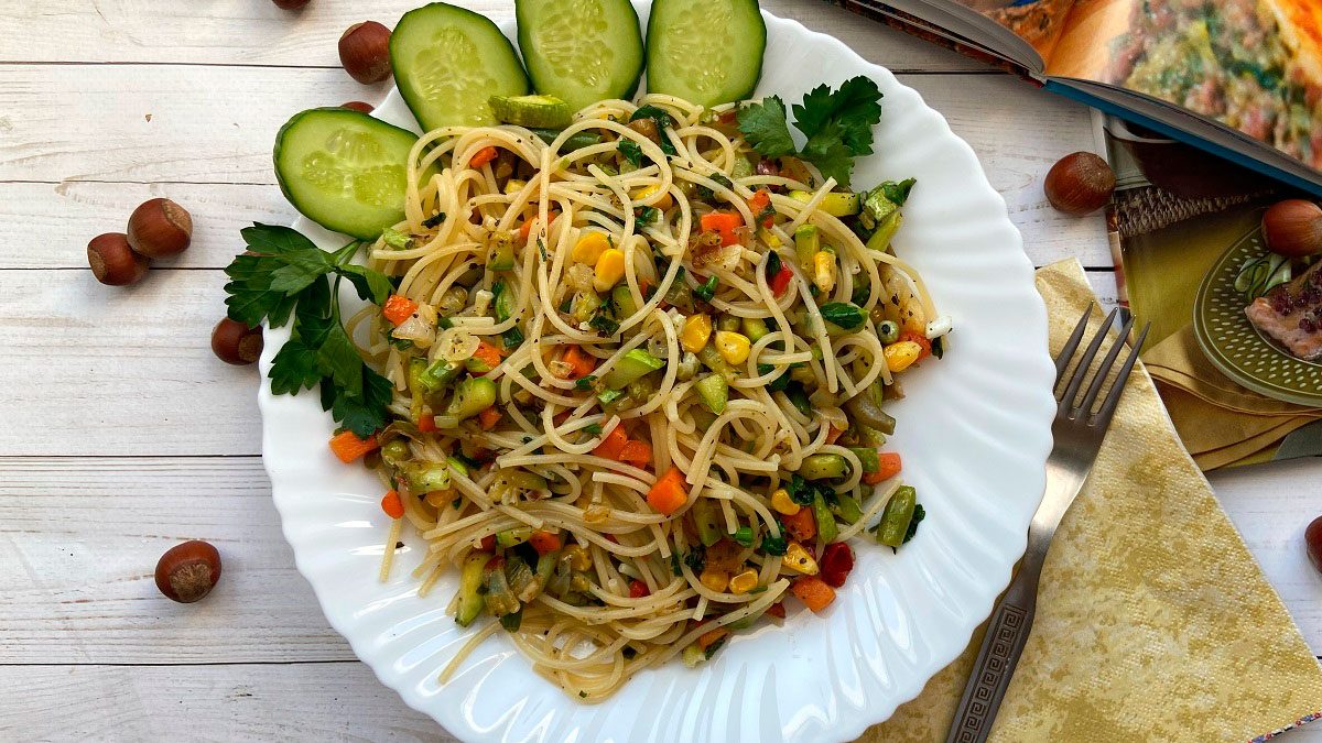 Spaghetti “Primavera” – a delicious vegetable dish