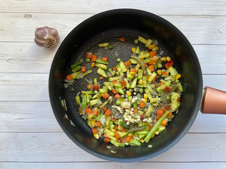 Spaghetti "Primavera" - a delicious vegetable dish