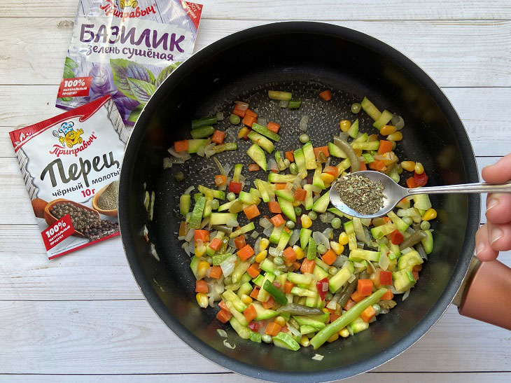 Spaghetti "Primavera" - a delicious vegetable dish